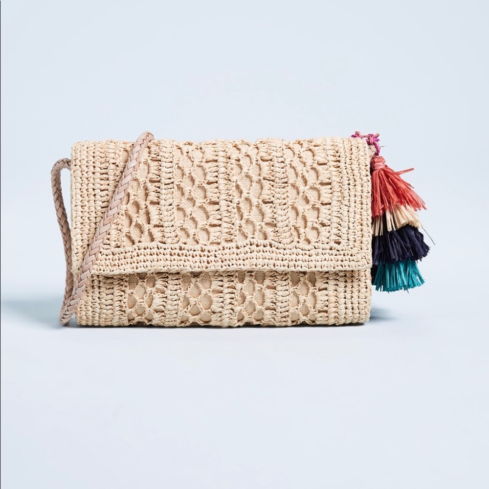 Mar Y Sol crochet cross body bag